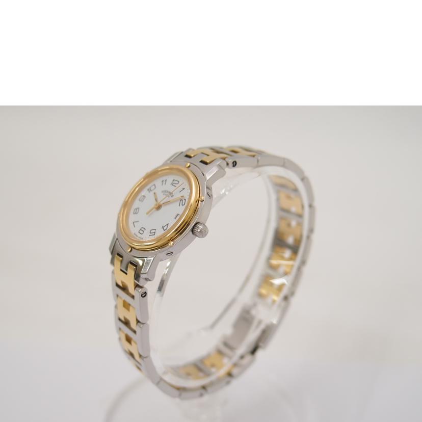 HERMES エルメス/クリッパー／レディース／クォーツ/CL3.240//846***/Bランク/69