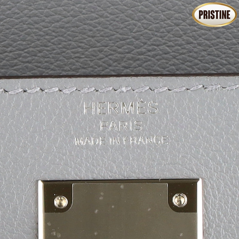 HERMES エルメス/ケリー28/内縫い/SV金具/エヴァーカラー/グリパンタン//K刻印*********/SAランク/92