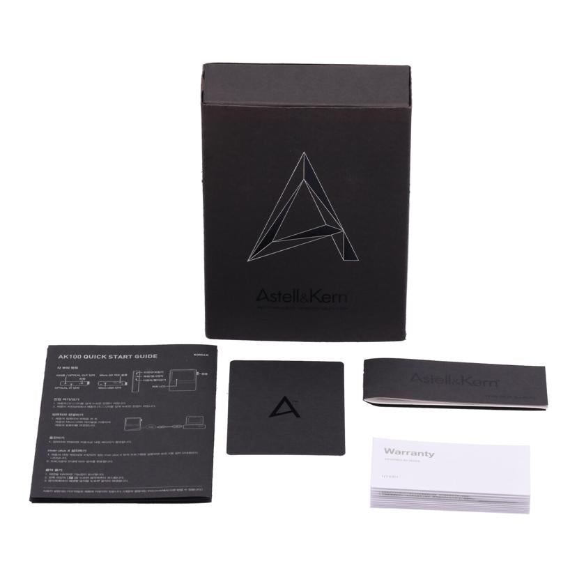Astell＆Kern アステルアンドケルン　/ポータブルオーディオ/AK100 32GB//2P1173121100327/Bランク/75