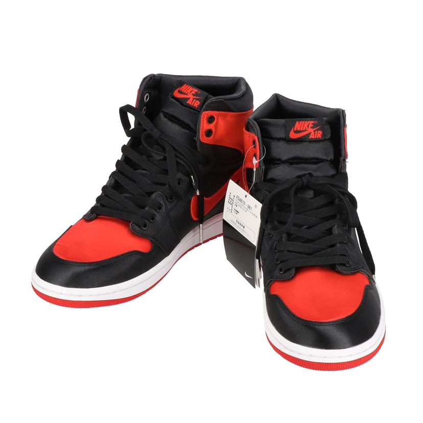 NIKE ナイキ/AIR　JORDAN　1　RETRO　HI　OG　Satin　Bred/FD4810-061//Sランク/05