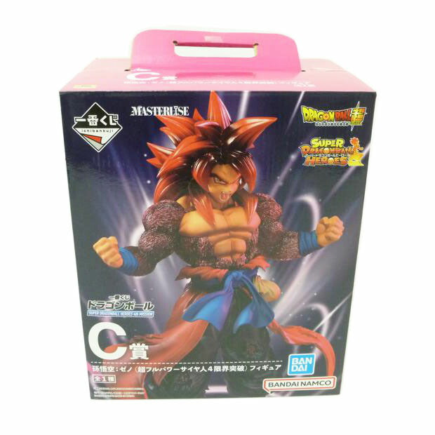 BANDAI バンダイ/孫悟空：ゼノ（超フルパワーサイヤ人4限界突破）　｢一番くじ　ドラゴンボール　SUPER　DRAGONBALL　HEROES　4th　MISSION｣　C賞　フィギュア//Sランク/88