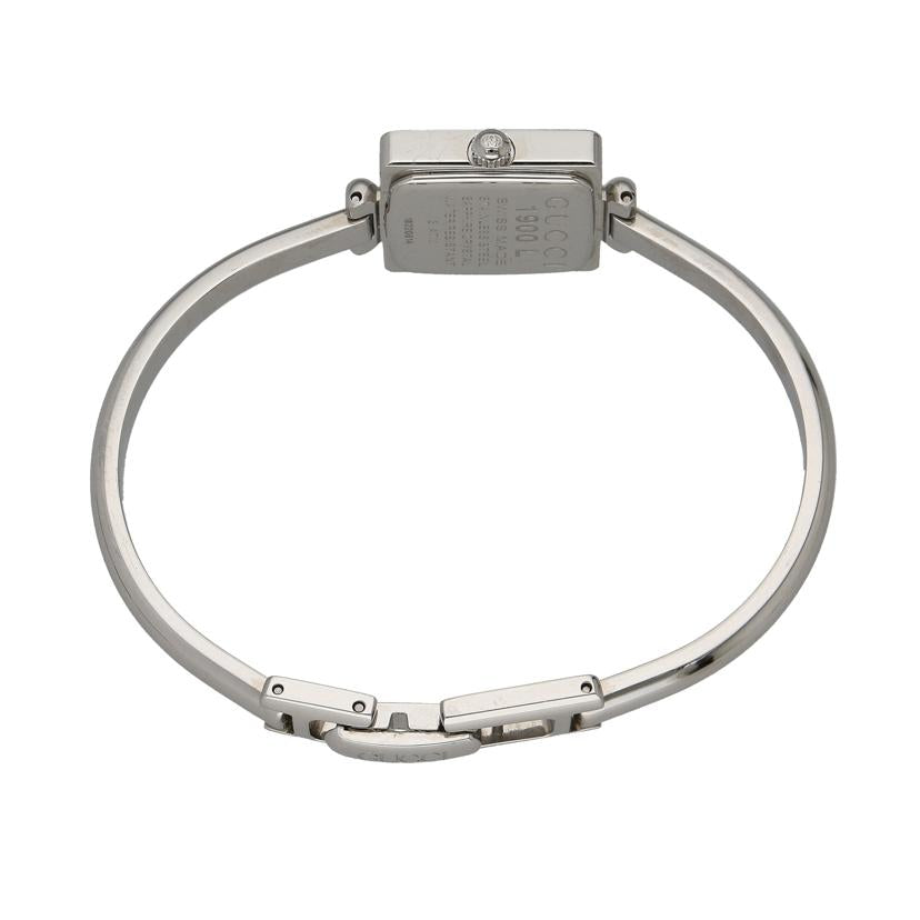 GUCCI グッチ/バングルウォッチ・ブラック／レディース／クオーツ/1900L//182*****/Aランク/92