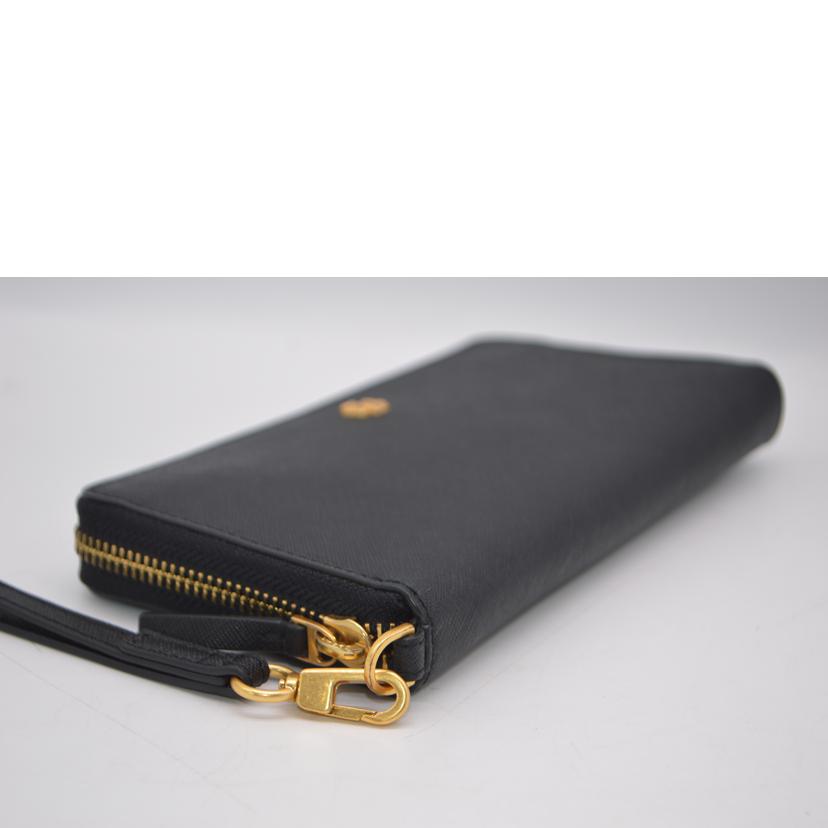 TORY　BURCH トリーバーチ/エマーソンラウンドファスナー長財布／ブラック/136110 001//Aランク/89