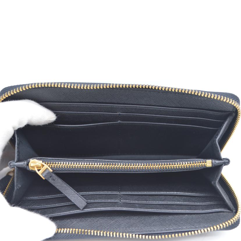 TORY　BURCH トリーバーチ/エマーソンラウンドファスナー長財布／ブラック/136110 001//Aランク/89