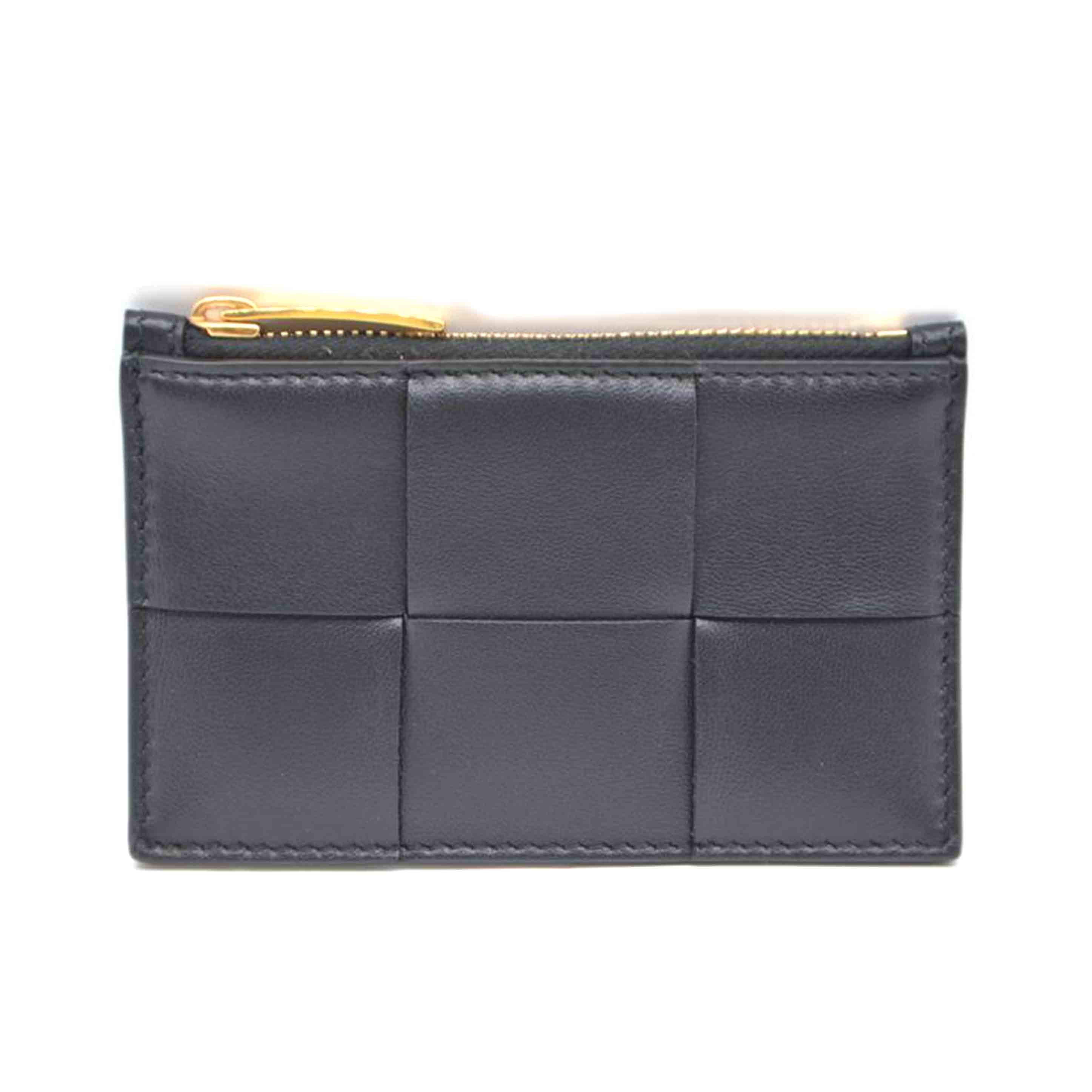 BOTTEGA　VENETA ボッテガヴェネタ/マキシイントレチャートカードケース／ノワール/815623//A00*******/Aランク/89