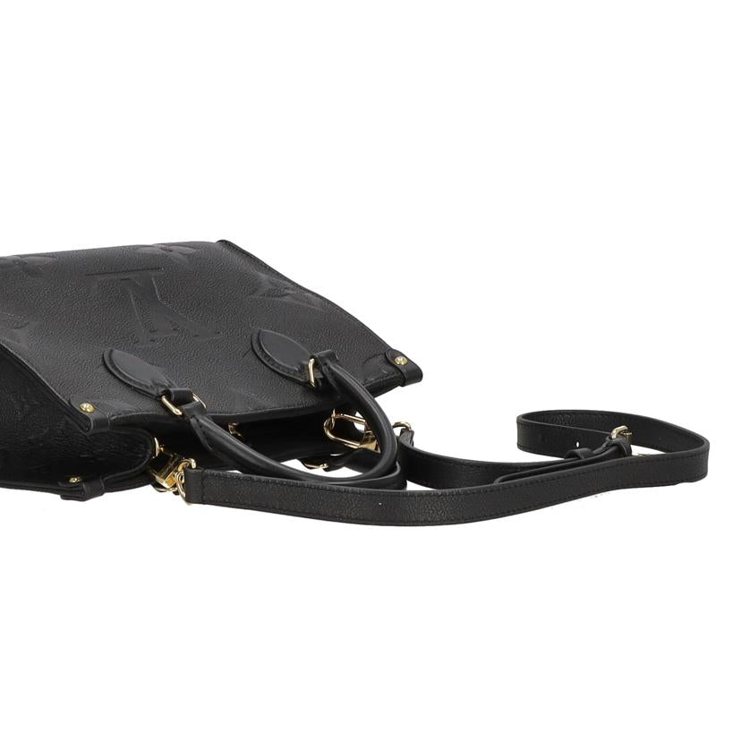 LV LV/オンザゴーPM／モノグラムアンプラント／ノワール/M45653//RFI*/Aランク/78