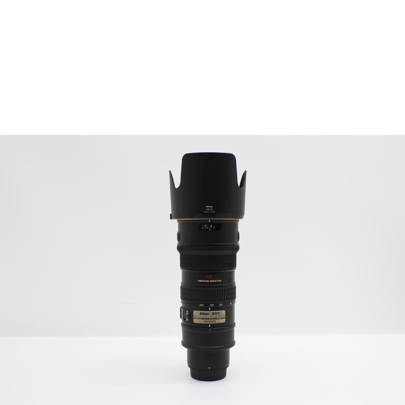 Nikon ニコン/交換レンズ／AF－S　VR　ED　70－200／2．8G/AF-S  ED70-200/2.8//401588/ABランク/75