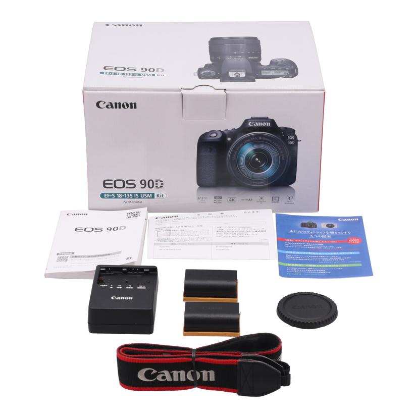 Canon キヤノン　/デジタル一眼　レンズキット/EOS 90D 18-135mmﾚﾝｽﾞｷｯﾄ//311055000169/BCランク/41