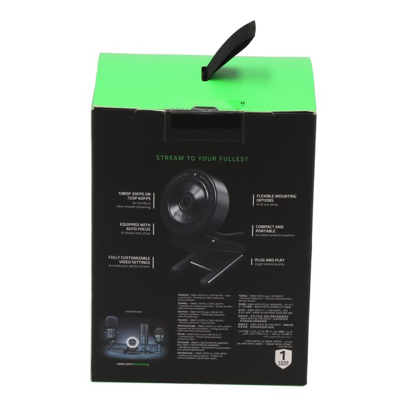 Razer レイザー　/WEBカメラ／Kiyo　X未使用/RZ19-04170100-R3M1//PM2434L05204196/Sランク/82