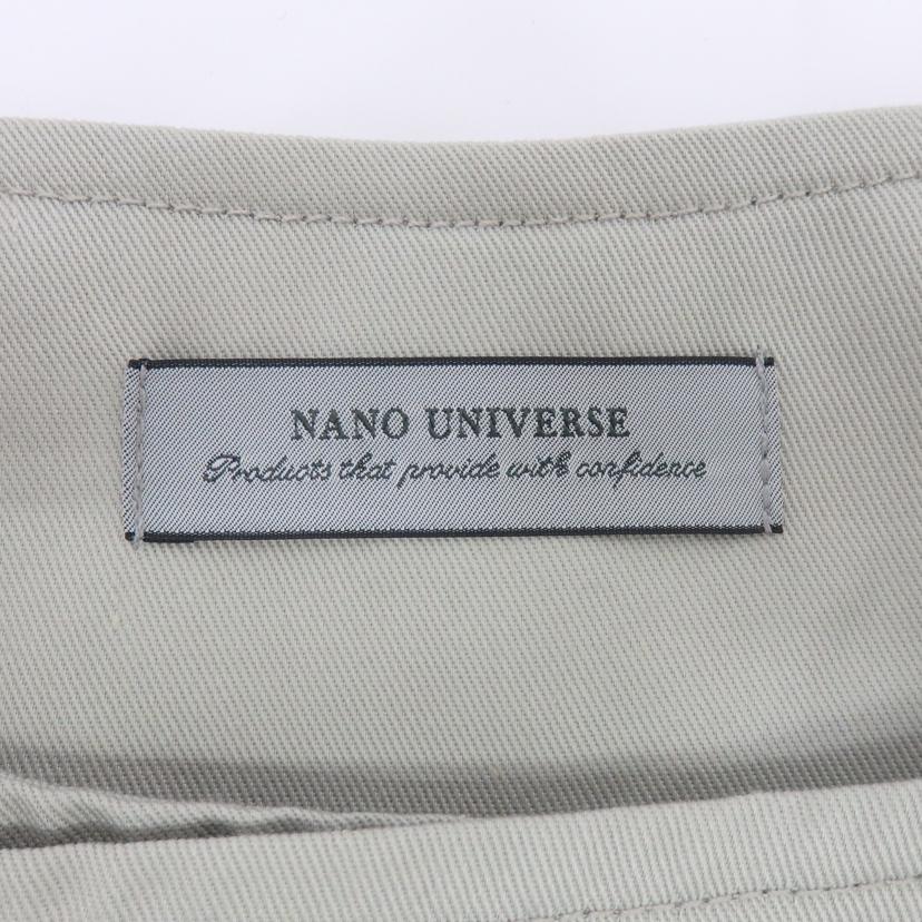 NA　NO　UNIVERSE ナノユニバース/撥水＆花粉ガード加工　ノーカラーAラインコート　/673-4111308//SAランク/77