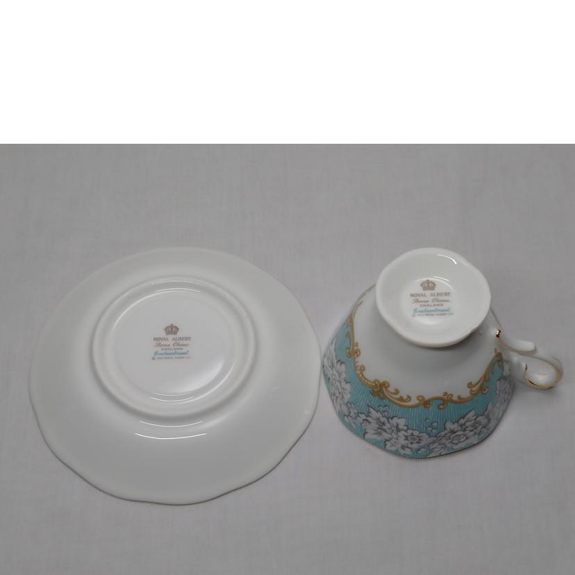 ROYALALBERT ロイヤルアルバート/レディカーライル＆エンチャメント　カップ＆ソーサー　ペア//ABランク/52