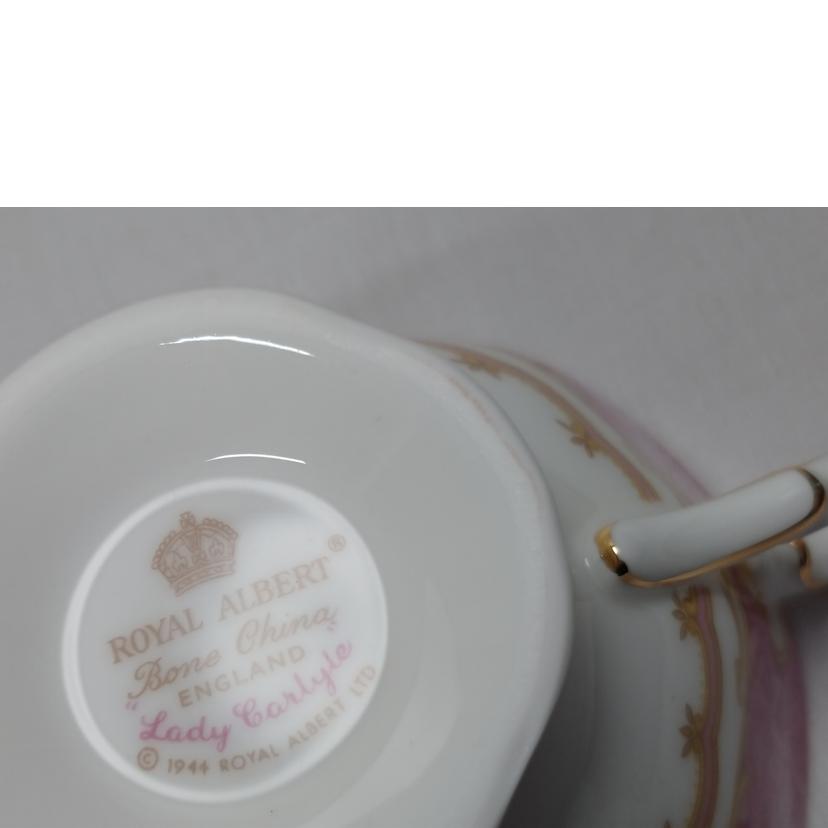 ROYALALBERT ロイヤルアルバート/レディカーライル＆エンチャメント　カップ＆ソーサー　ペア//ABランク/52