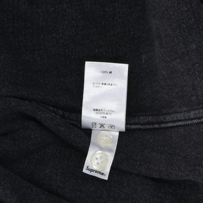 Supreme シュプリーム/Supremeデニムシャツ／ブラック//Bランク/05