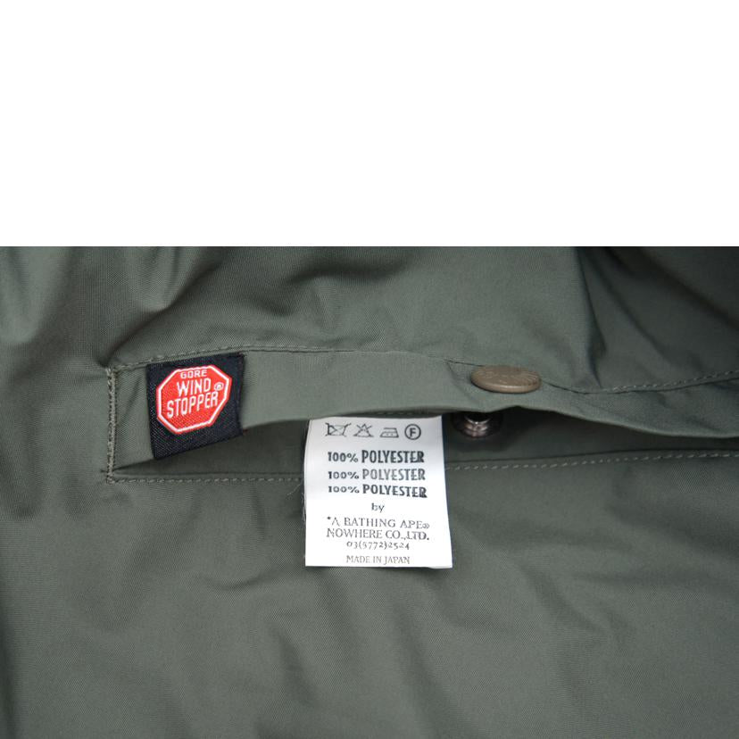 A　BATHING　APE アベイシングエイプ/A　BATHING　APE　MA－1　ジャケット　カーキ//ABランク/78