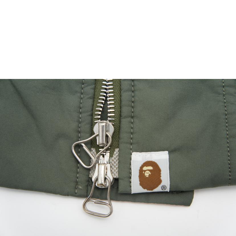 A　BATHING　APE アベイシングエイプ/A　BATHING　APE　MA－1　ジャケット　カーキ//ABランク/78