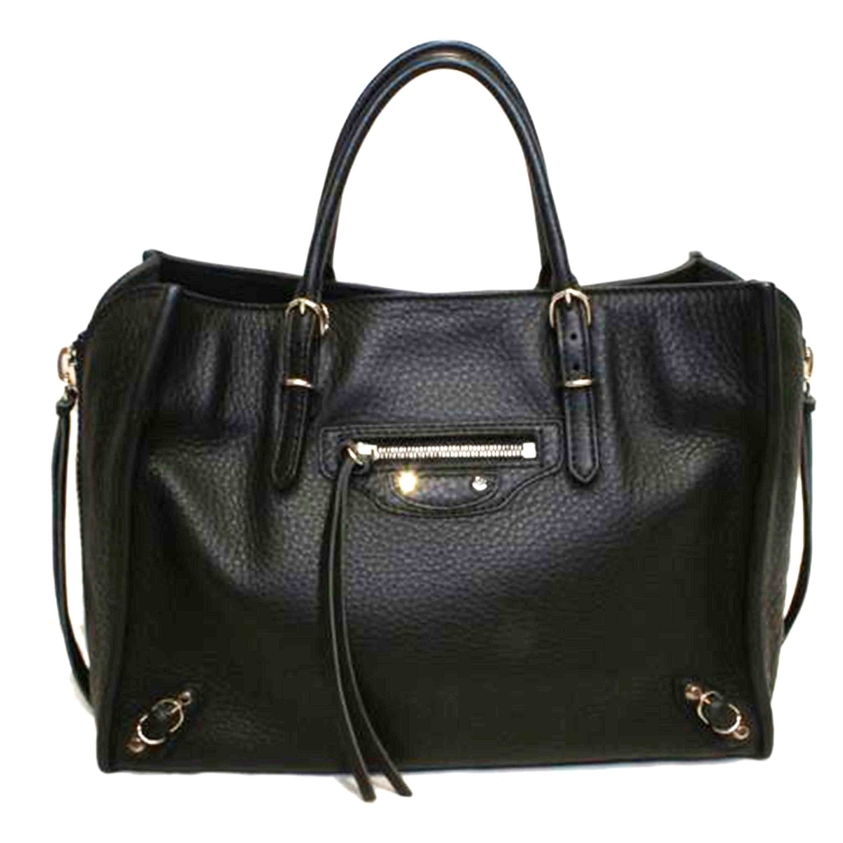 BALENCIAGA　 バレンシアガ/ペーパーA6ミニジップアラウンド2wayトート/370926DLQON//100*********/Aランク/92