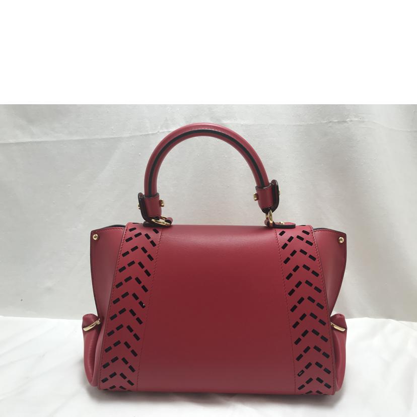 Ferragamo フェラガモ/ソフィア パンチング ショルダーバッグ/FZ-21//G34*/Aランク/51