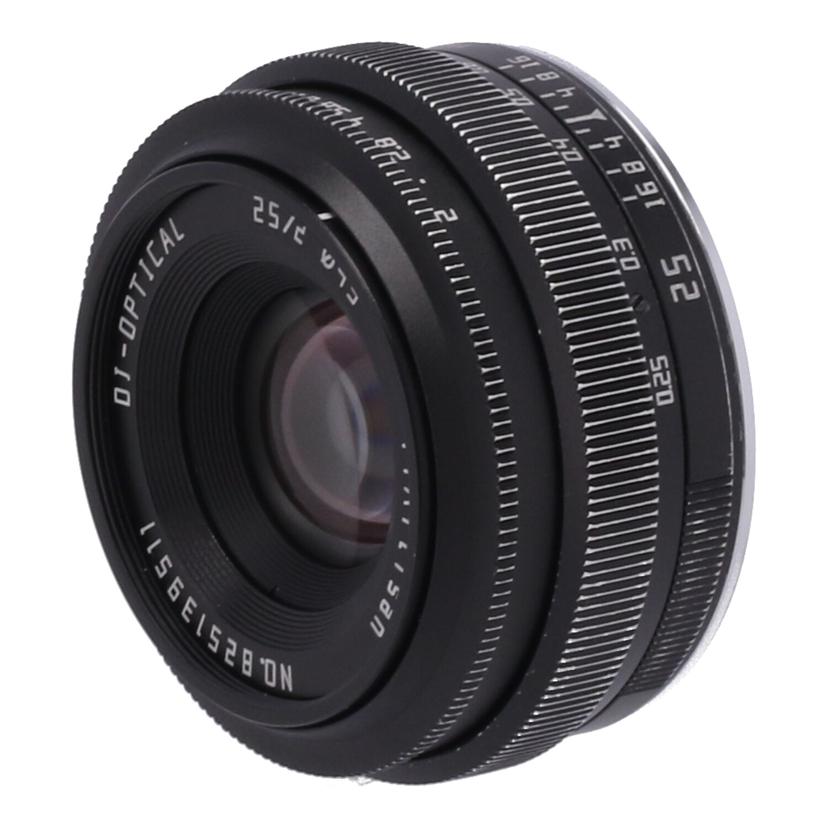 TTArtisan めいしょうこうがく/交換レンズ/TTArtisan 25mm f/2 C//Bランク/62