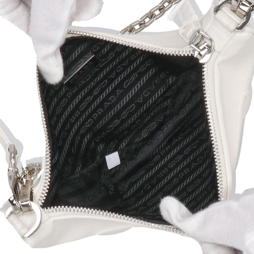 PRADA プラダ/トライアングルロゴチェーンショルダー/1BH190//Aランク/91