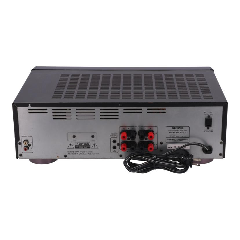 ONKYO オンキヨー　/パワーアンプ/M-501//2011010001/Bランク/05
