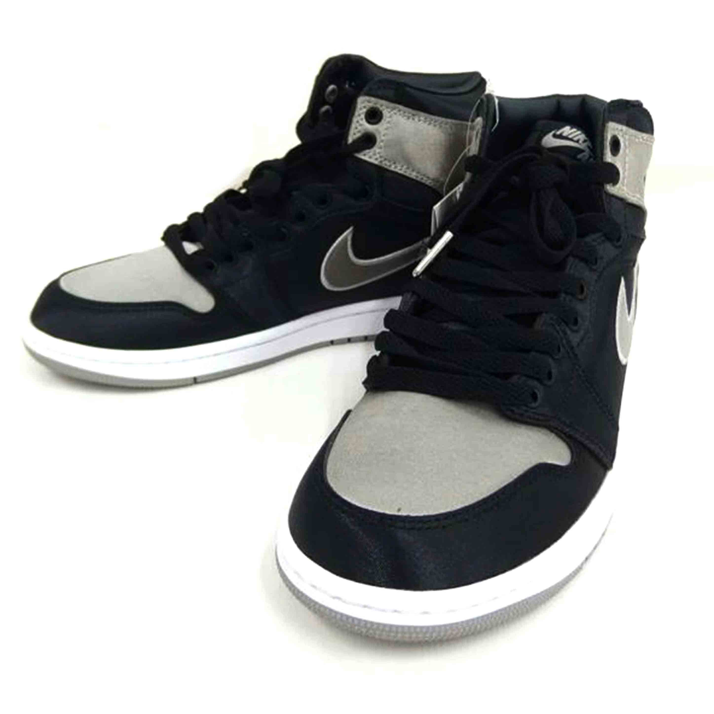 NIKE NIKE/WMNS　AJ1　RETRO　HIGH／ブラック×グレー/FD4810-010//SAランク/82