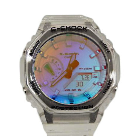 CASIO/G－SHOCK／Iridescent　Colorシリーズ/GA-2100SRS//Bランク/82