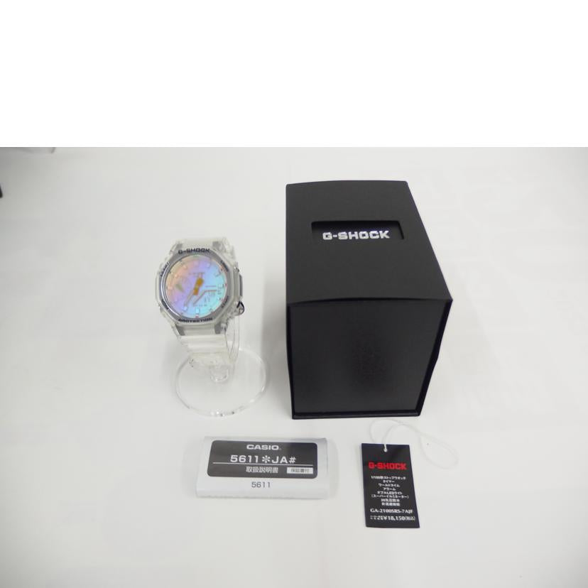 CASIO/G－SHOCK／Iridescent　Colorシリーズ/GA-2100SRS//Bランク/82