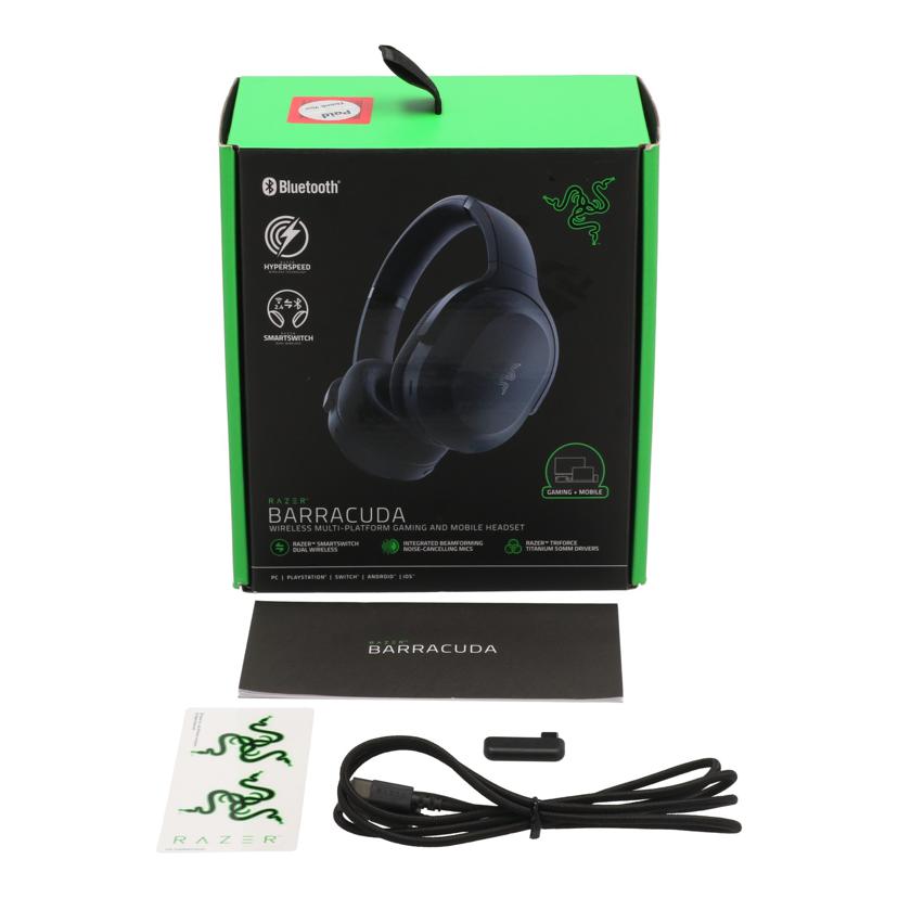 Razer レイザー /ゲーミングヘッドセット/Barracuda/RZ04-03790100-R3M1//IN2212D17201504/Bランク/62
