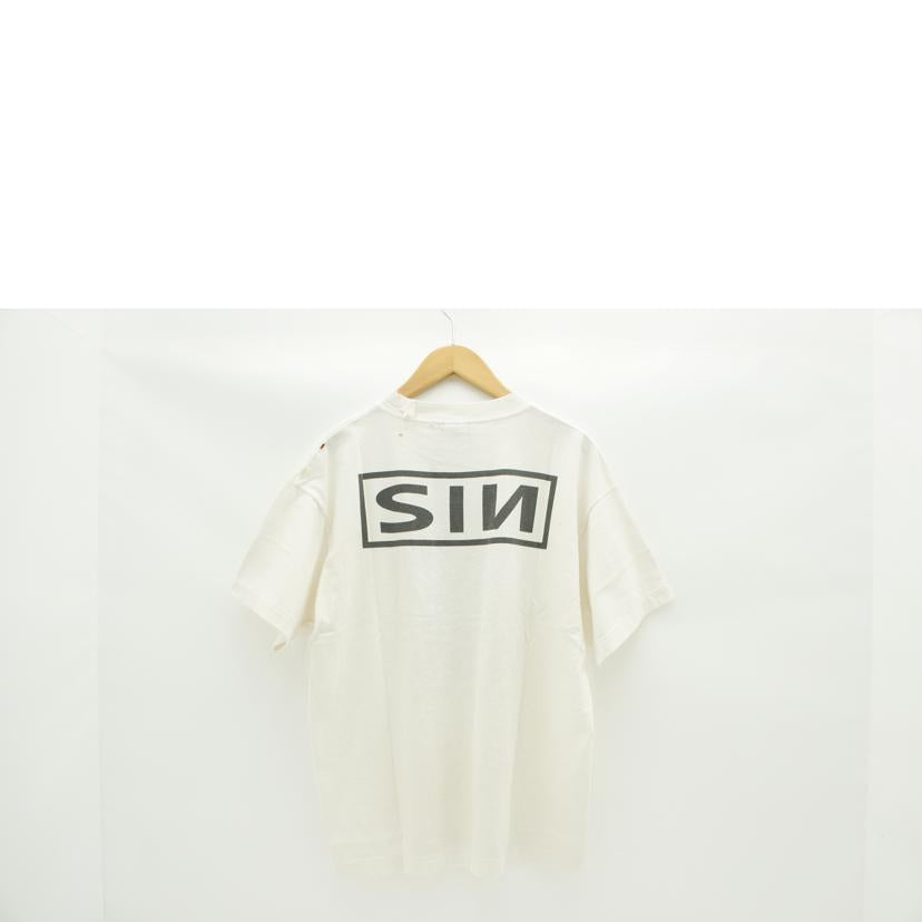 SAINT　MICHAEL セントマイケル/SINロゴプリントTシャツ/SM-HR8-0000-020//Sランク/67