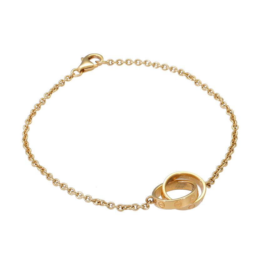 Cartier/AU750YGベビーラブブレスレット 18cm/4.1//WK2647/ABランク/75