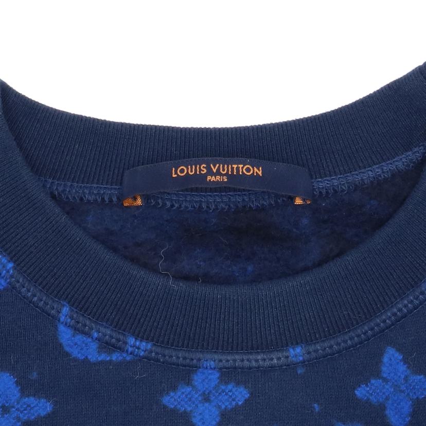 LOUIS VUITTON ルイヴィトン/19AWモノグラムジャガード総柄スウェット/トレーナー/ブルー/RM192MNPNHHY14W//ABランク/92