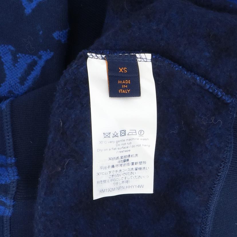 LOUIS VUITTON ルイヴィトン/19AWモノグラムジャガード総柄スウェット/トレーナー/ブルー/RM192MNPNHHY14W//ABランク/92