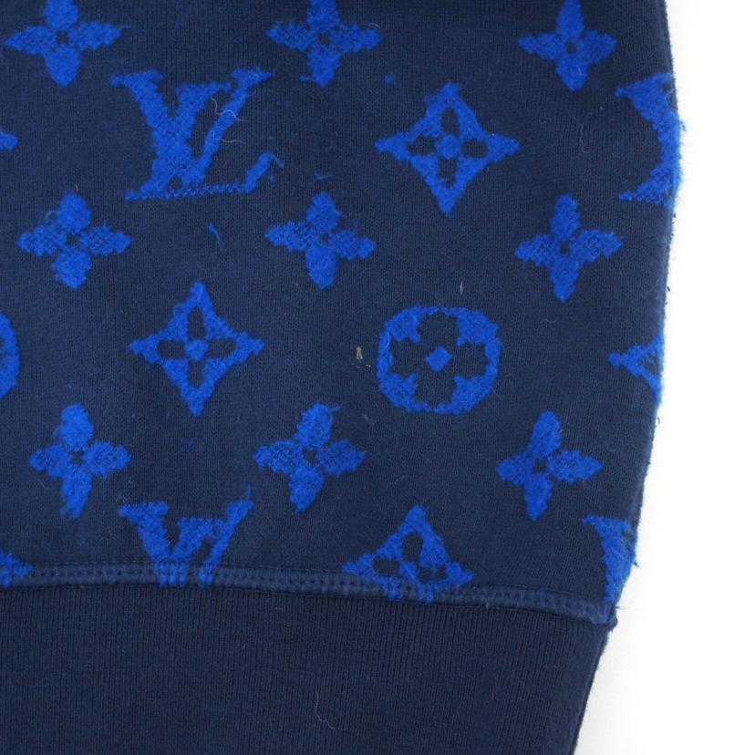 LOUIS VUITTON ルイヴィトン/19AWモノグラムジャガード総柄スウェット/トレーナー/ブルー/RM192MNPNHHY14W//ABランク/92