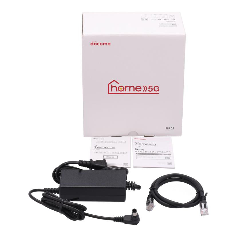 SHARP　docomo シャープ　/ホームルーター／home　5G　/HR02//356613572674513/Aランク/05