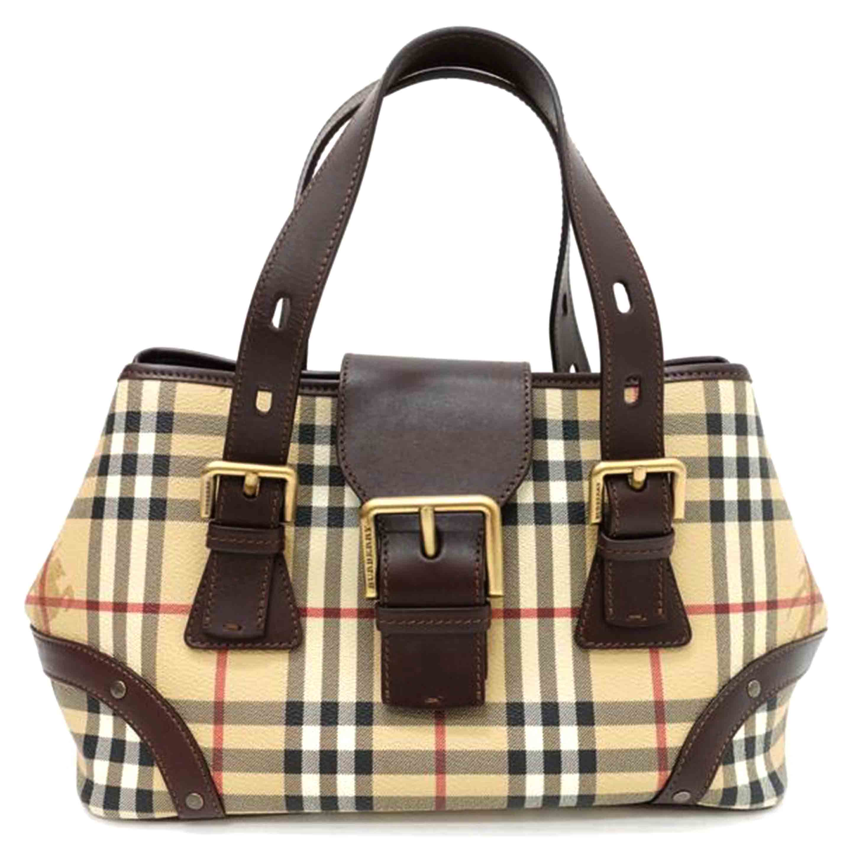 BURBERRY バーバリー/ノバチェック柄トートバッグ//ABランク/88