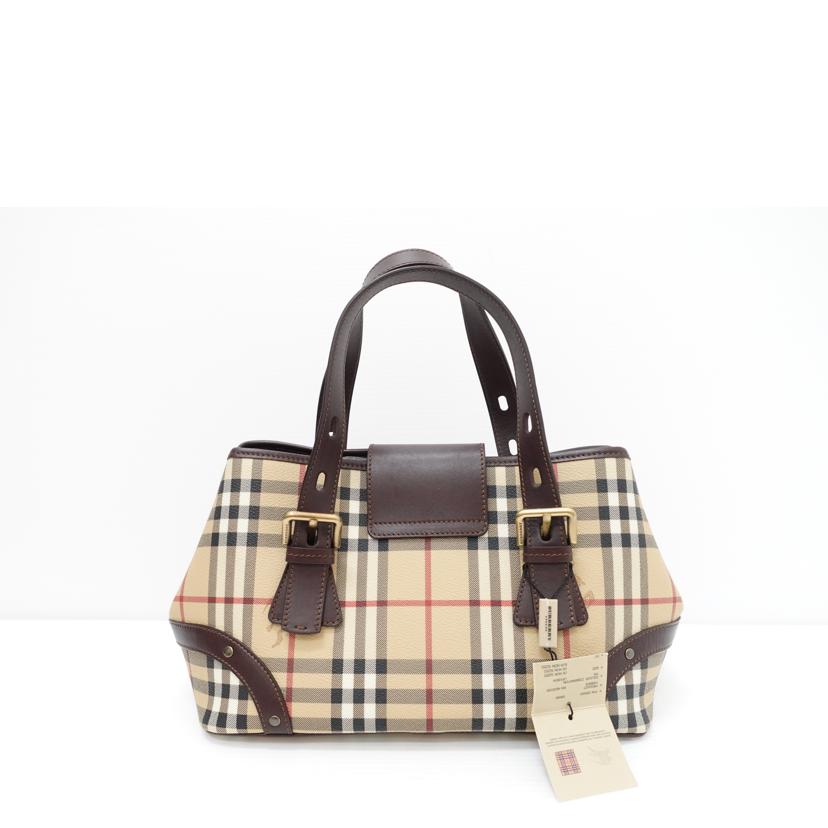 BURBERRY バーバリー/ノバチェック柄トートバッグ//ABランク/88