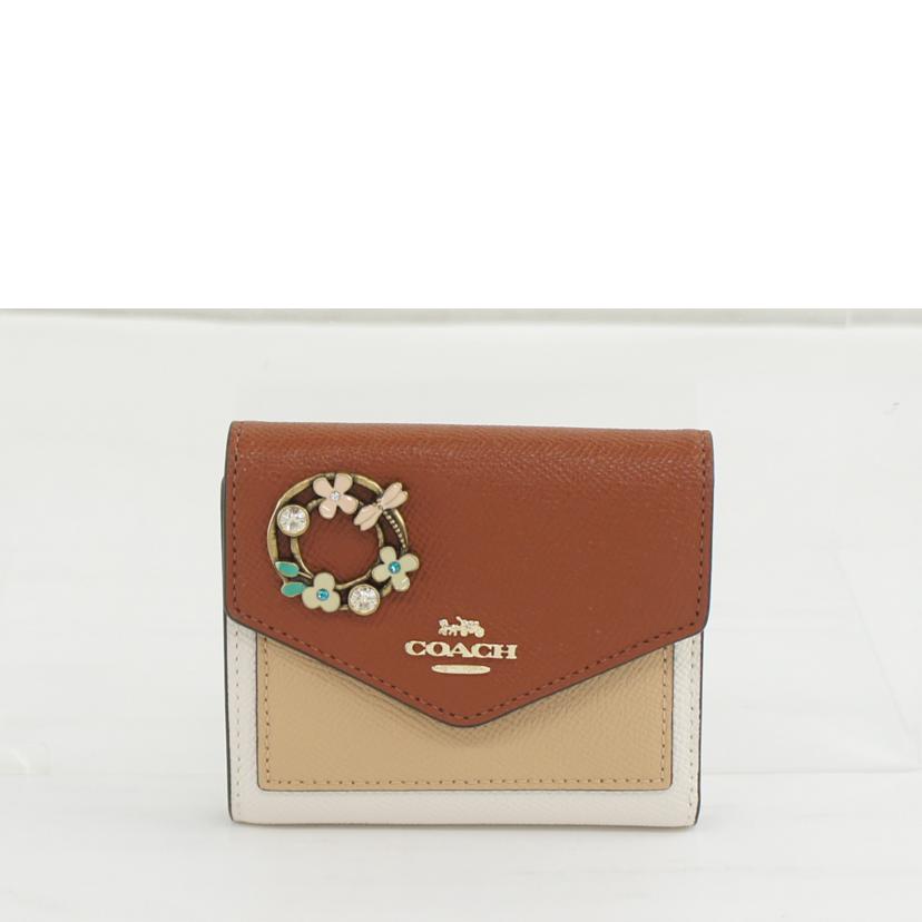 COACH コーチ/二つ折り財布/12123//Aランク/64