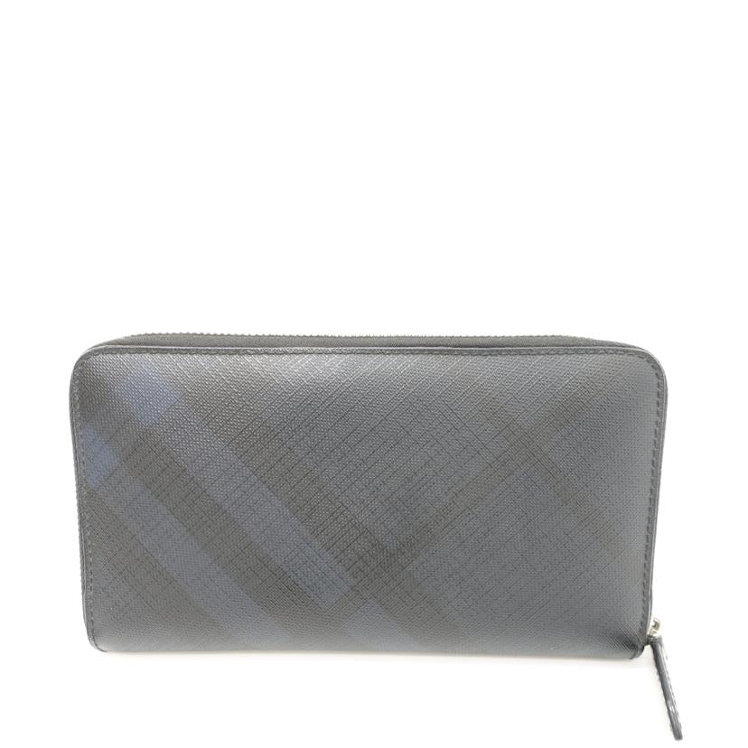 BURBERRY バーバリー/ラウンドファスナー長財布//Bランク/88