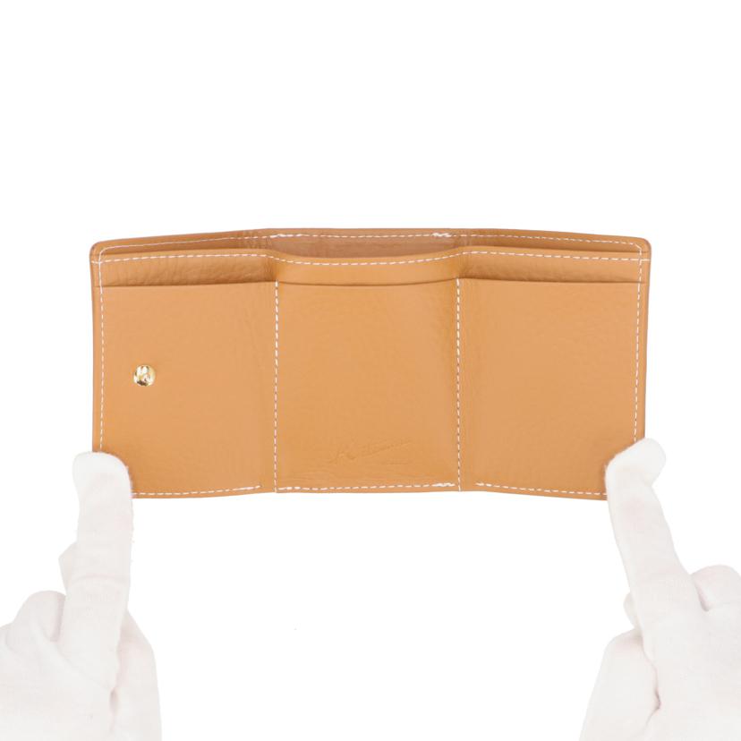 Kitamura キタムラ/シュリンクレザー　3つ折り財布//Aランク/85