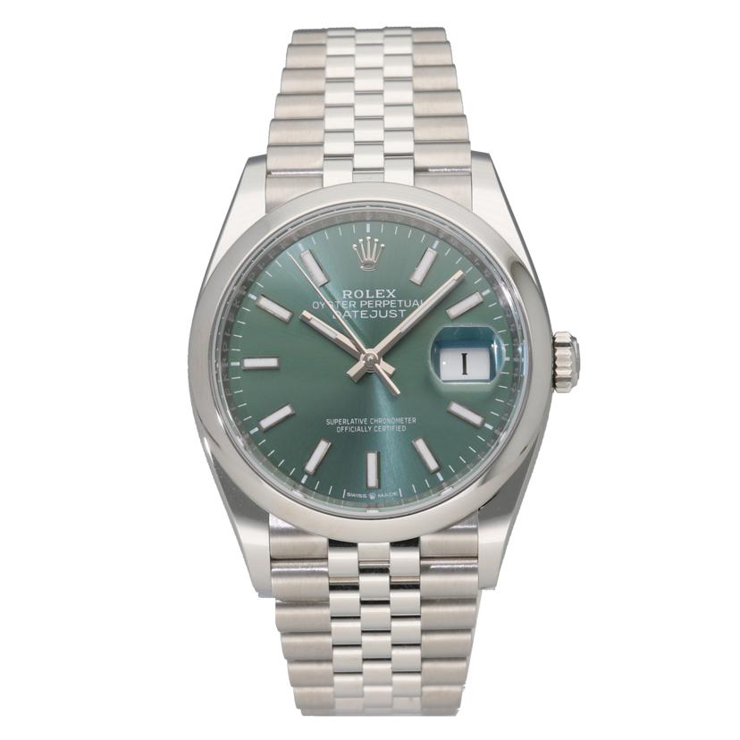 ROLEX ロレックス/デイトジャスト36・ミントグリーン/ランダム番/126200//T40*****/SAランク/75