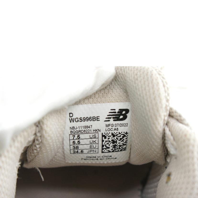 New　balance　golf ニューバランス/ゴルフシューズ/WGS996BE//BCランク/64