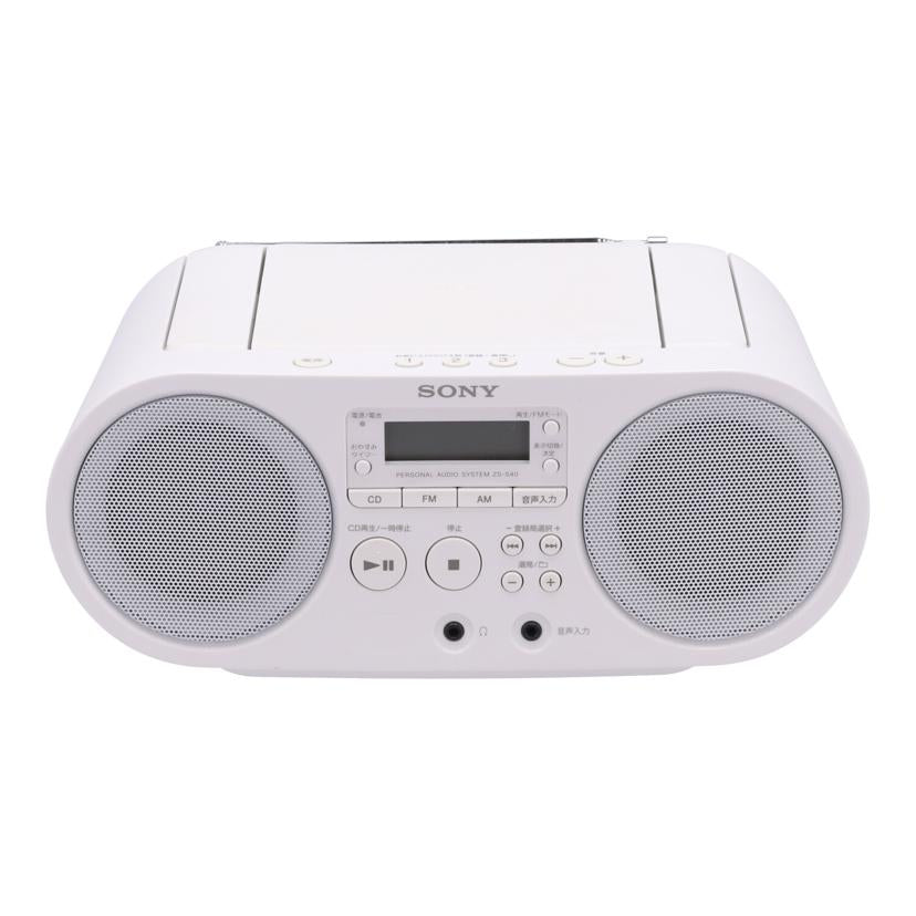 SONY　 ソニー　/CDラジオ/ZS-S40//1293553/Bランク/84