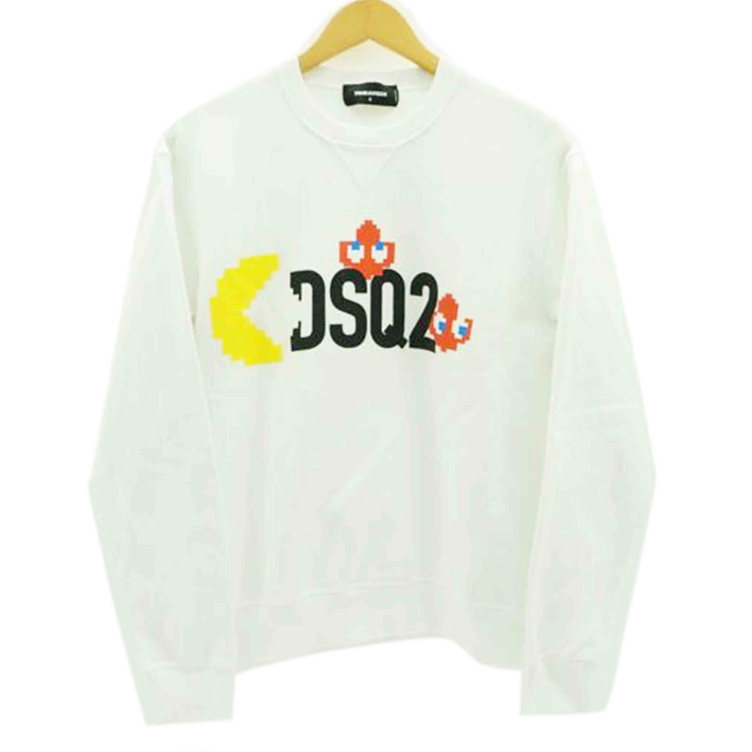 DSQUARED2 DSQUARED2/パックマンロゴプリントスウェット//Bランク/85