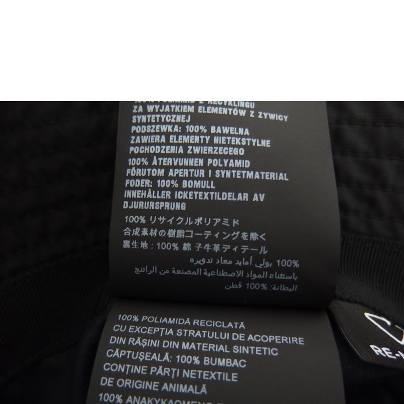 PRADA/バケットハット　黒/1HC137//M/Bランク/82