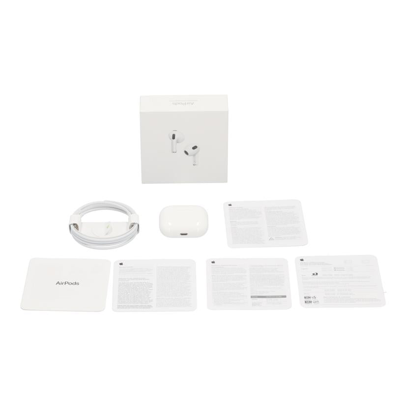 Apple アップル/AirPods（第3世代）/MME73J/A//C404PQLJFC/ABランク/05