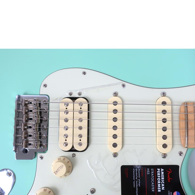 Fender　USA フェンダー/アメリカンパフォーマー　Stratocaster　HSS　エレキギター　パステルミント/American Performer Stratocaster HSS//US22030877/Aランク/65