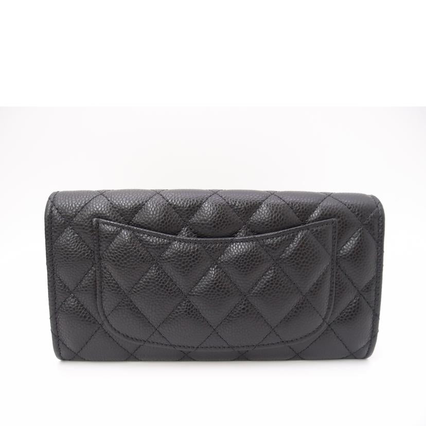 CHANEL シャネル/キャビアスキンクラシック長財布/ブラック/AP0241 Y01864/KNN*****/Sランク/69【中古】 CHANEL シャネル/ブランドバッグ・小物｜WonderREX-ONLINE 公式通販サイト