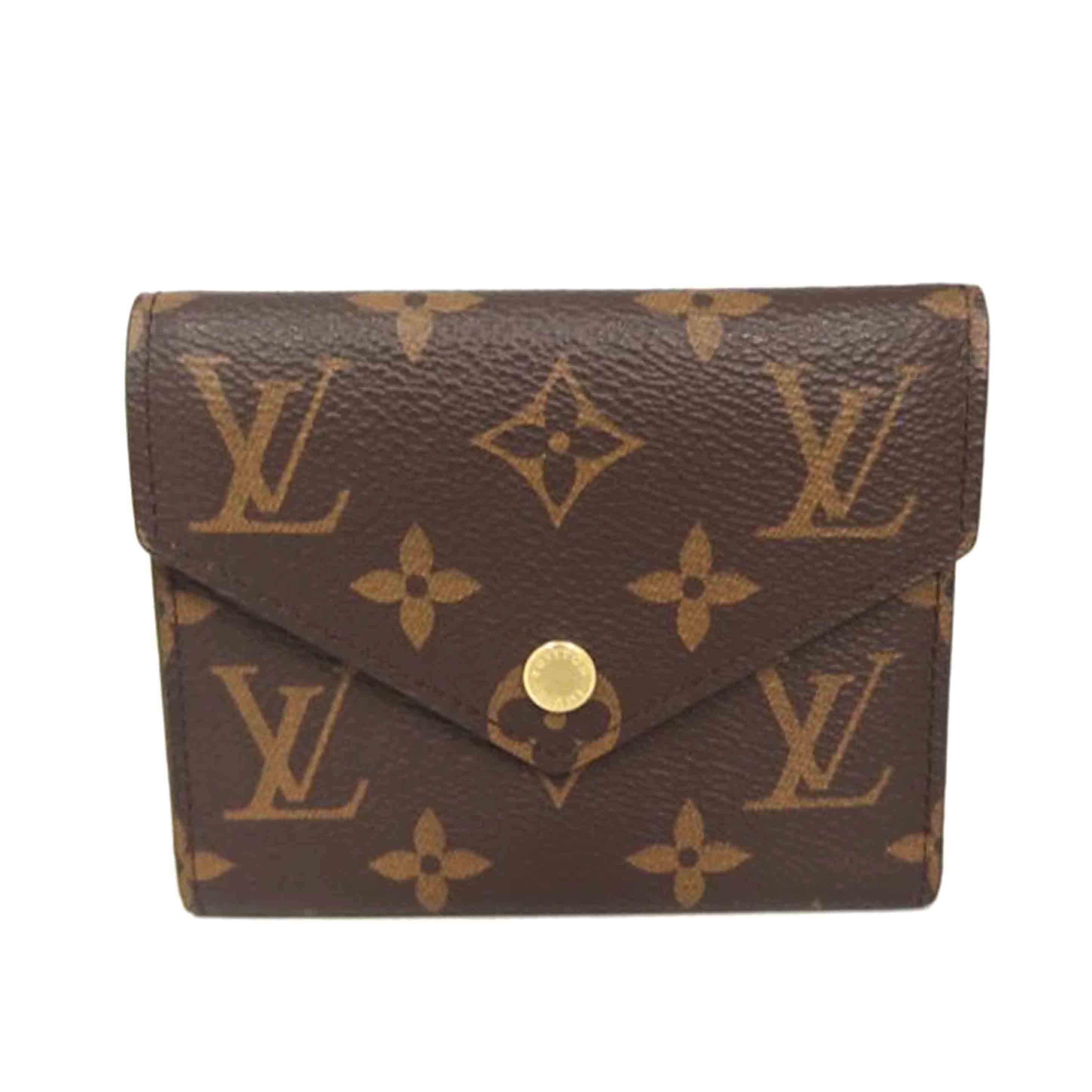 LOUIS　VUITTON ルイヴィトン/ポルトフォイユ・ヴィクトリーヌ／モノグラム/M62472//CA0***/ABランク/82