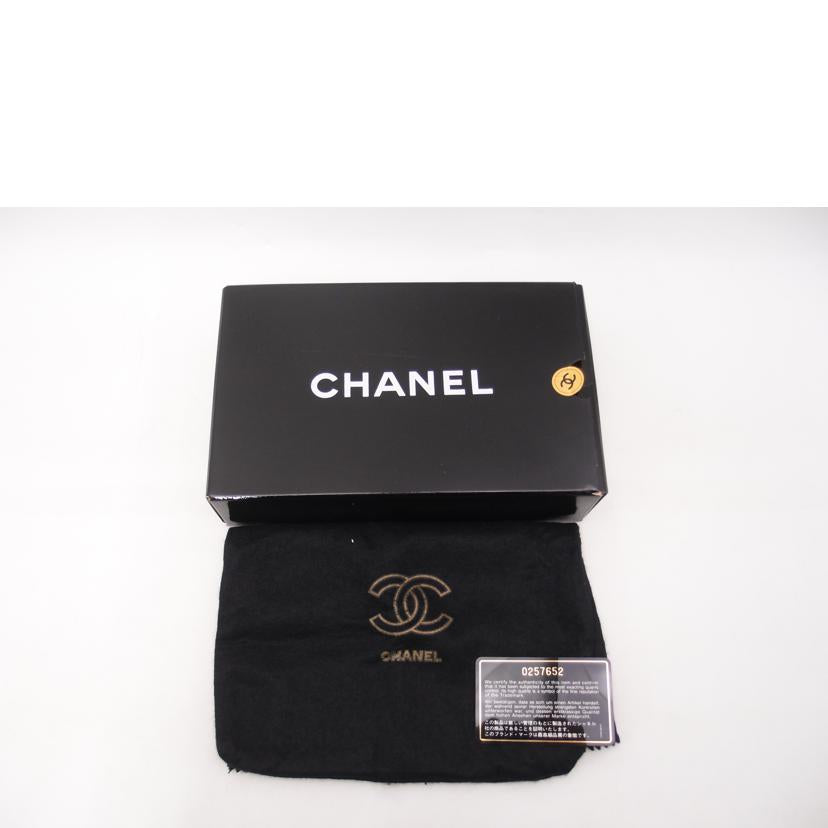 CHANEL シャネル/ミニマトラッセプッシュロックコットンジャージチェーンショルダー／ブラック/M9858                   //025****/Aランク/69