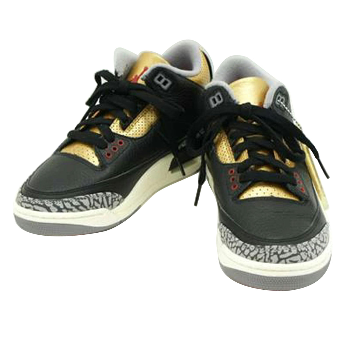 NIKE ナイキ/NIKE WOMEN’S AIR JORDAN 3 BLACK GOLD/CK9246-067//Aランク/19